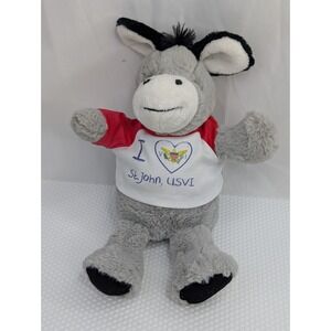 RGU Group Donkey Mule Plush 12 Inch Virgin Islands Stuffed Animal Toy